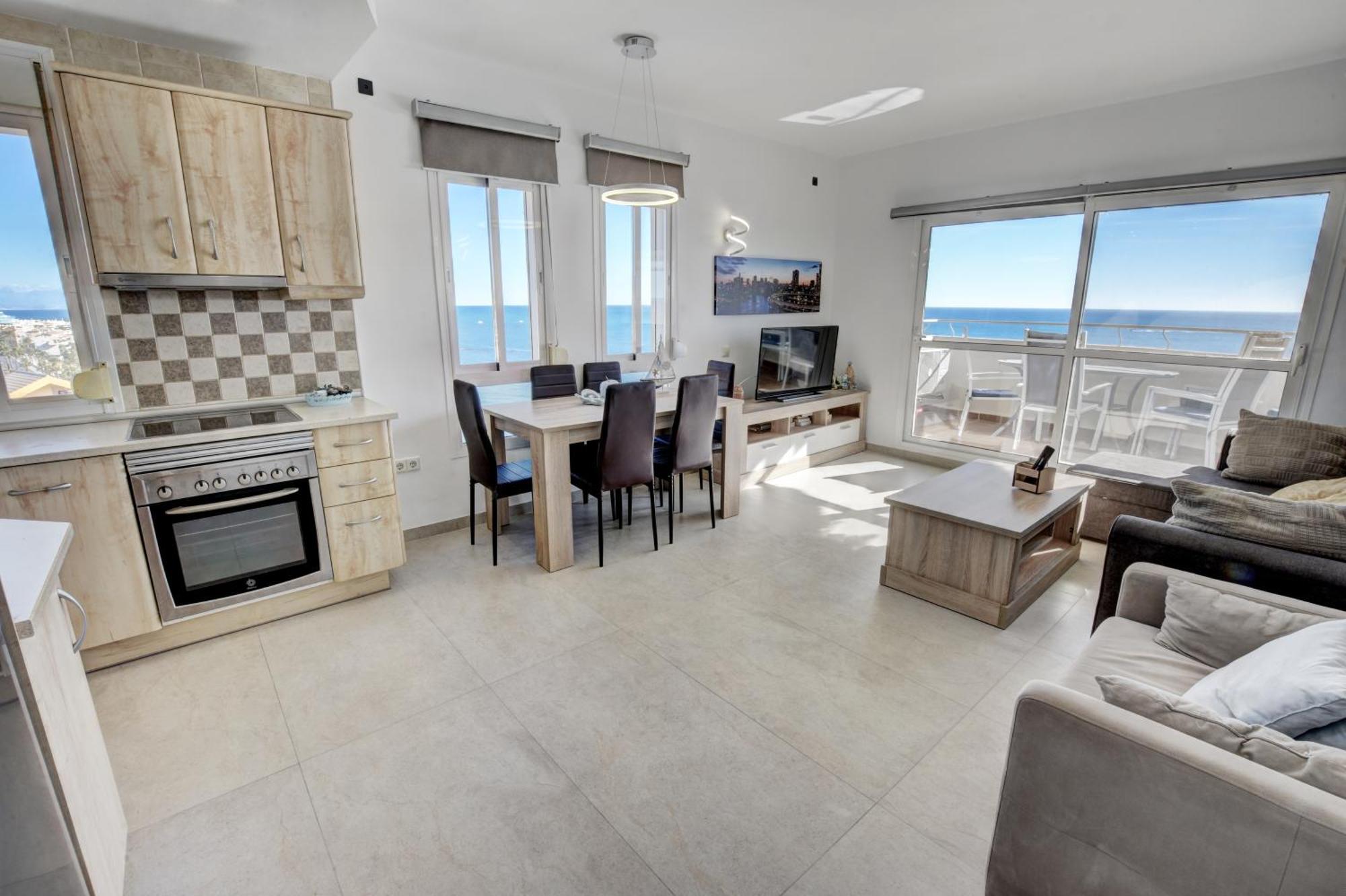 New Sunset Apartment - C&G Benal Beach Benalmádena Kültér fotó